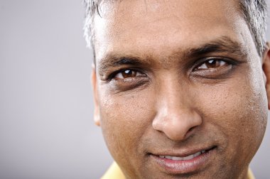 gülümseyen mutlu portre