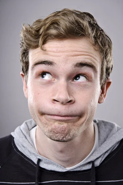 Silly funny face — Stock Photo, Image