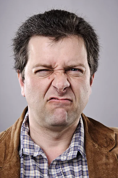 Silly funny face — Stock Photo, Image