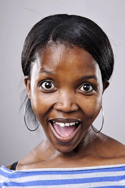 Silly funny face — Stock Photo, Image