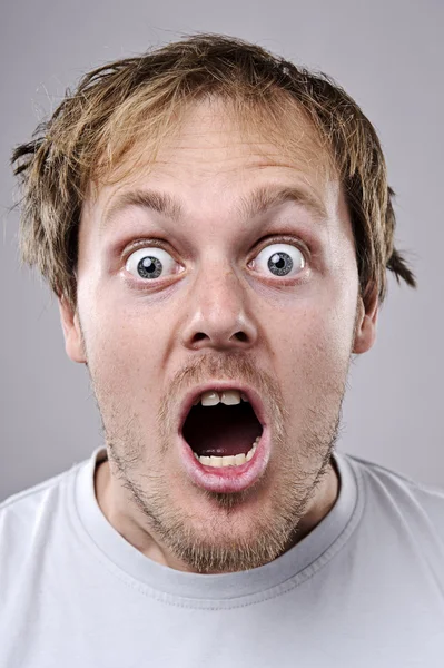 Silly funny face — Stock Photo, Image