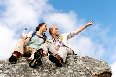 yürüyüşçüler rahatlatıcı