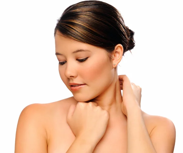 Young model posing in studio — Stock Photo, Image