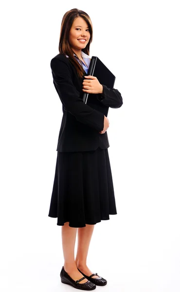 Full length portrait of a businesswoman — Stock Photo, Image