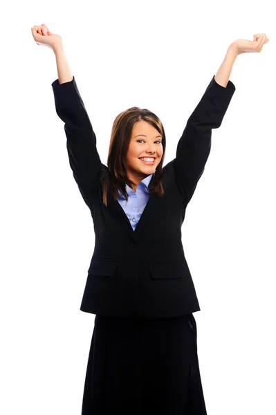 Happy businesswoman — Stock Photo, Image