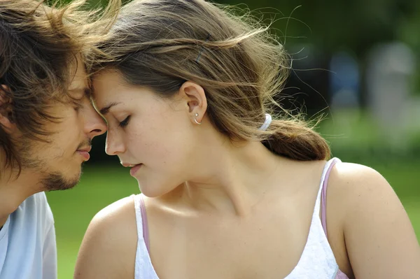 O amor está no ar — Fotografia de Stock