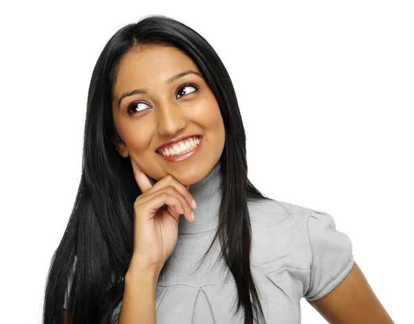 Indian thoughtful girl — Stock Photo, Image