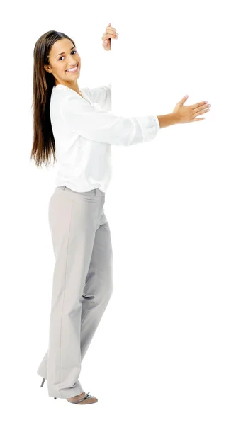 Mujer Presentación de Negocios . — Foto de Stock