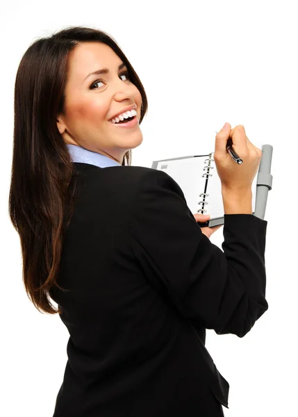 Organised businesswoman — Stock Photo, Image