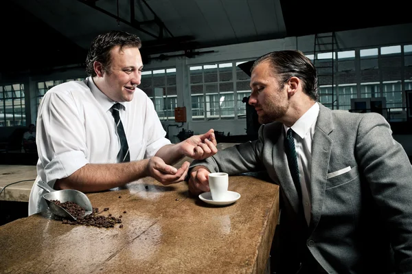 Freundlicher Barista — Stockfoto