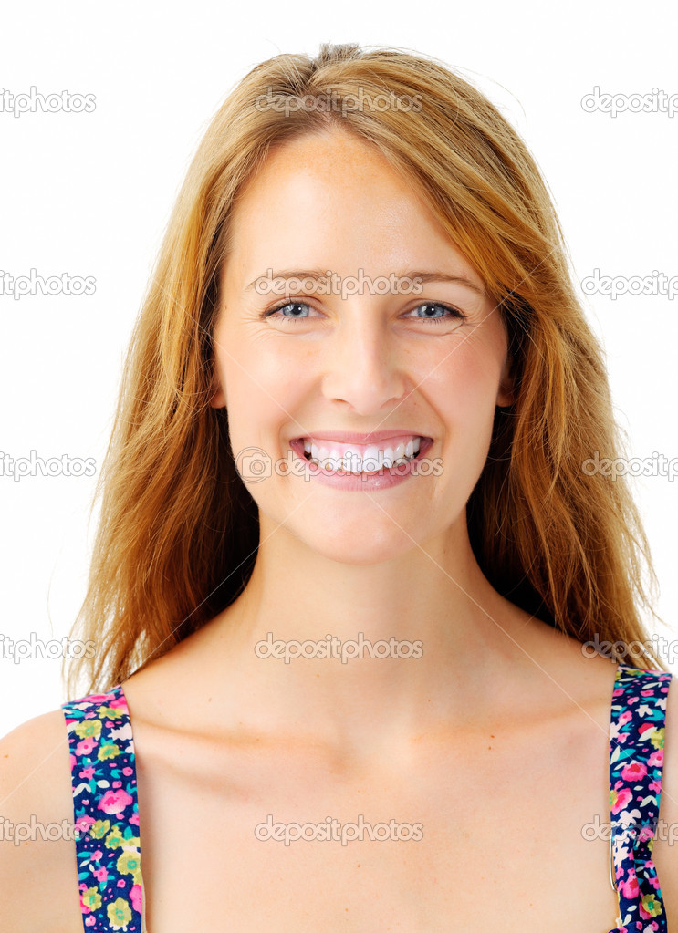 Portrait of a happy woman