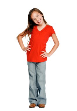 Kendine güvenen kız