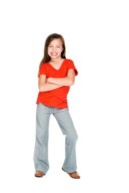 Kendine güvenen kız