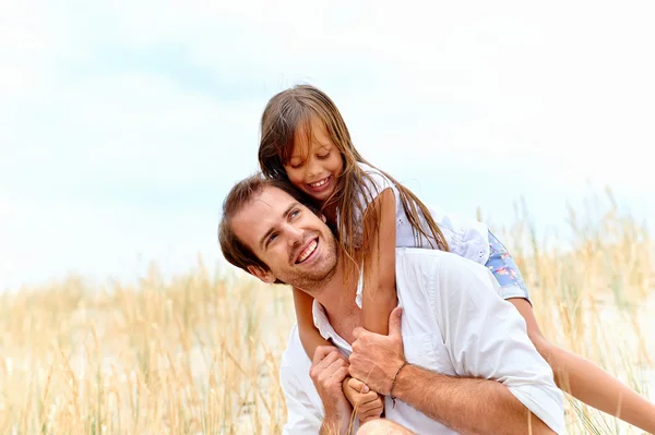 Cute parent and child — Stock Photo, Image