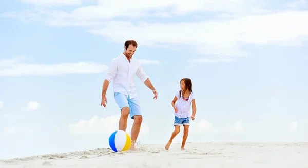 Fun father daughter — Stock Photo, Image