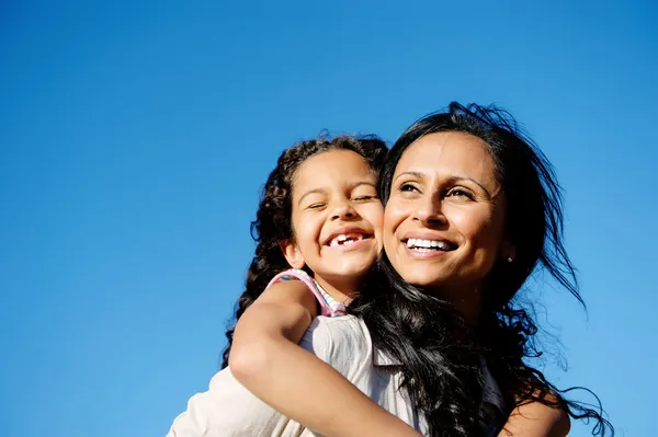 Spaß Mutter und Tochter — Stockfoto