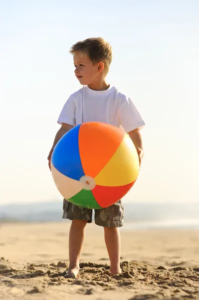 Strandbal vreugde — Stockfoto