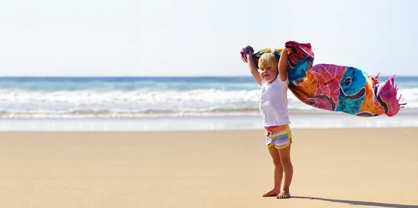 Happy young blonde girl — Stock Photo, Image