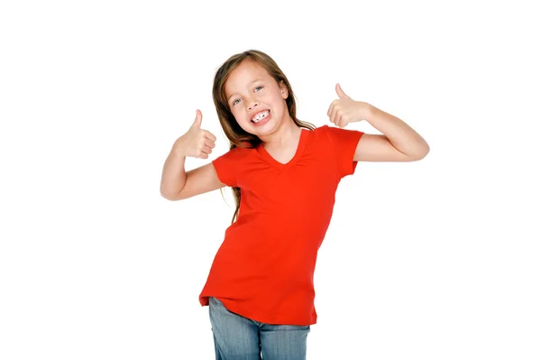 Cheerful young girl — Stock Photo, Image