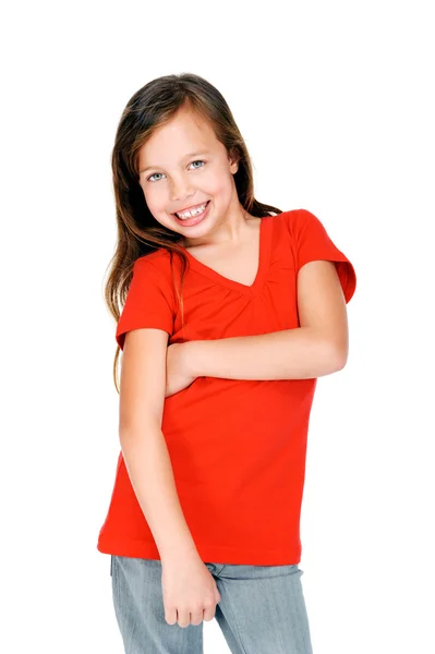 Happy young girl — Stock Photo, Image