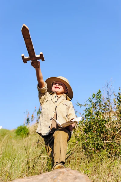 Young explorer — Stock Photo, Image