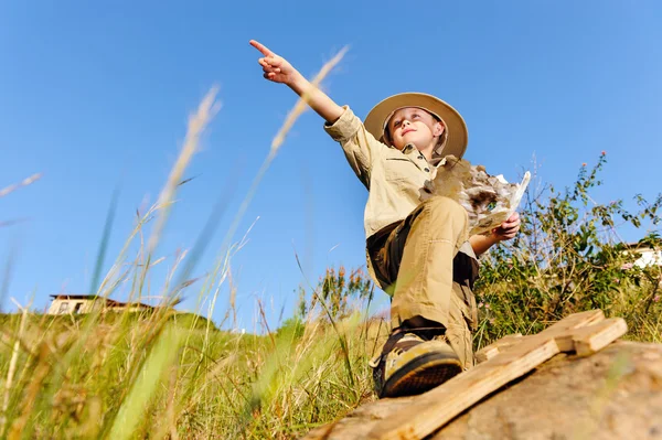 Young explorer — Stock Photo, Image