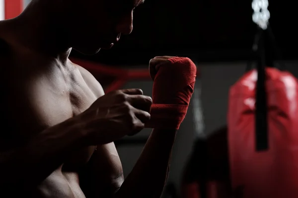 Protecção dos pugilistas — Fotografia de Stock