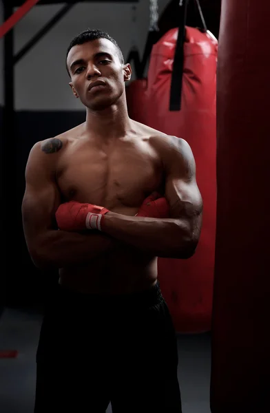 Gym portrait — Stock Photo, Image