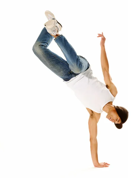 Awesome breakdancing flyttar — Stockfoto