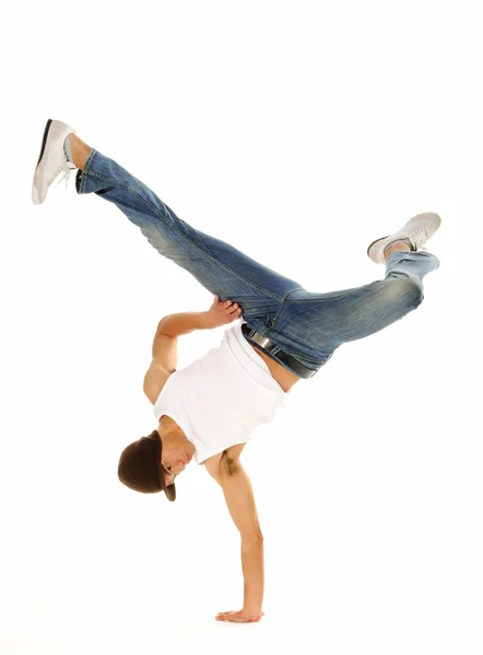 Awesome breakdancing moves — Stock Photo, Image