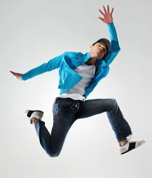 Action dancer jump — Stock Photo, Image