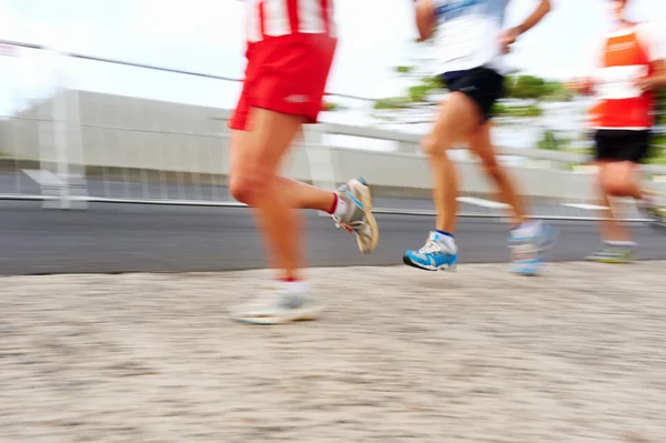 Gente corriendo maratón — Foto de Stock