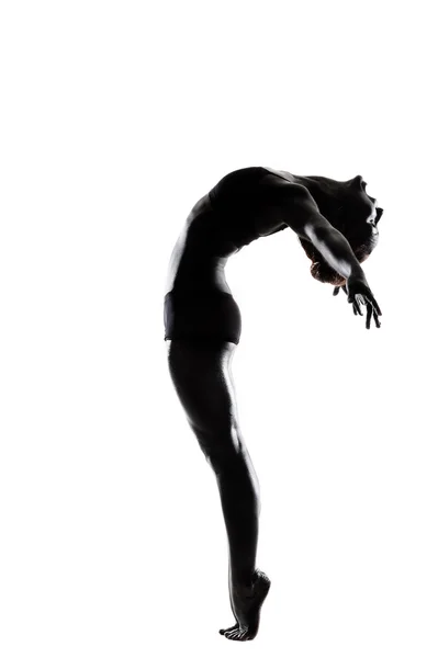 Танцовщица в боди — стоковое фото