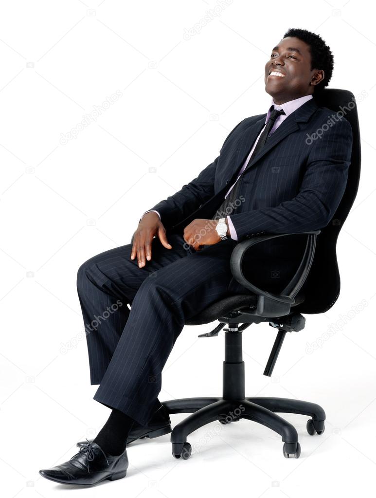 office chair businessman