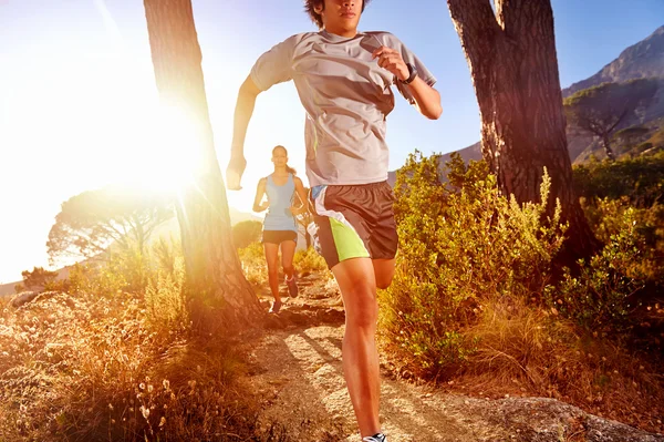 Sendero saludable corriendo —  Fotos de Stock