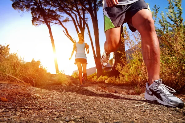 Sendero saludable corriendo —  Fotos de Stock