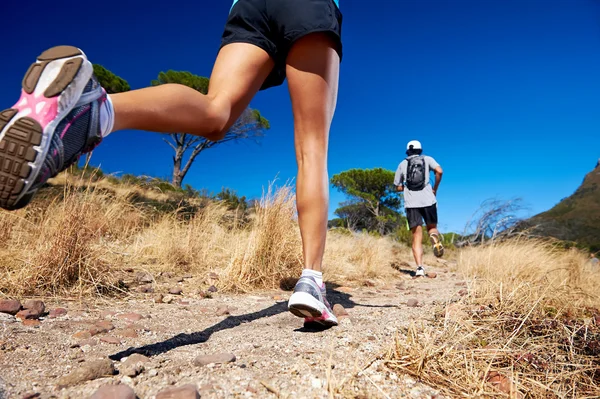 Entrenamiento maratón — Foto de Stock