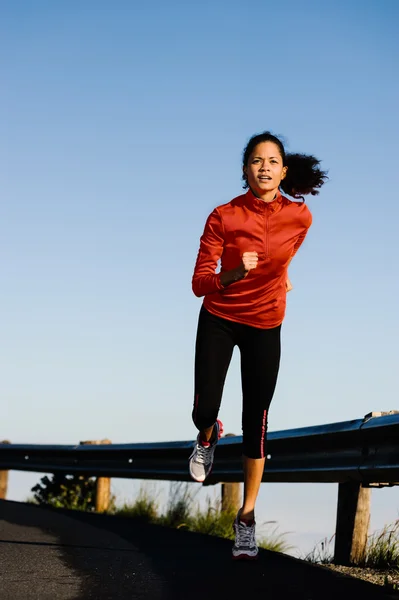 Portrait de coureur — Photo