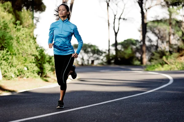 Marathon training runner — Stock Photo, Image