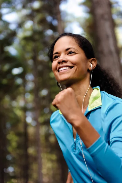 Trail runner portrait — Stock Photo, Image