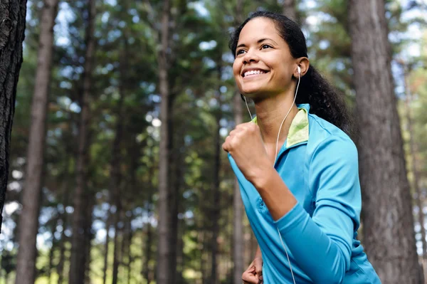 Trail runner portrait — Stock Photo, Image