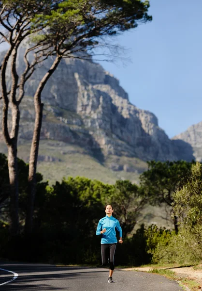 Marathon training runner — Stock Photo, Image