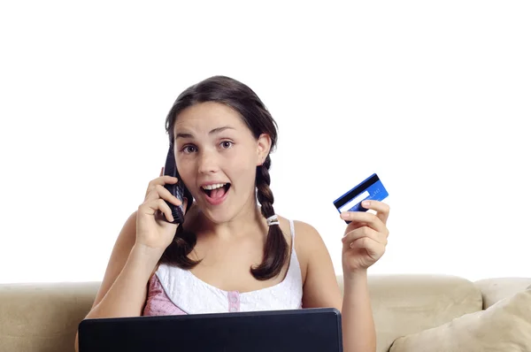 Online banking — Stock Photo, Image