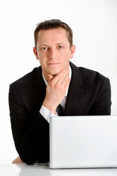 Formal man in suit — Stock Photo, Image