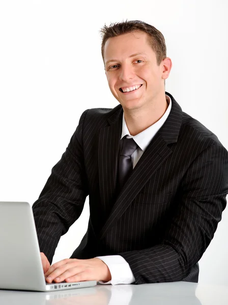 Friendly sales representative — Stock Photo, Image