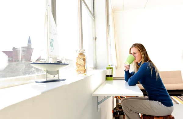 Koffie drinken — Stockfoto