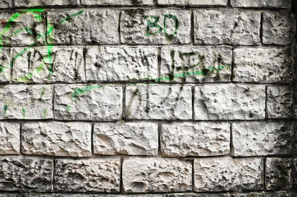 Roccia di graffiti — Foto Stock