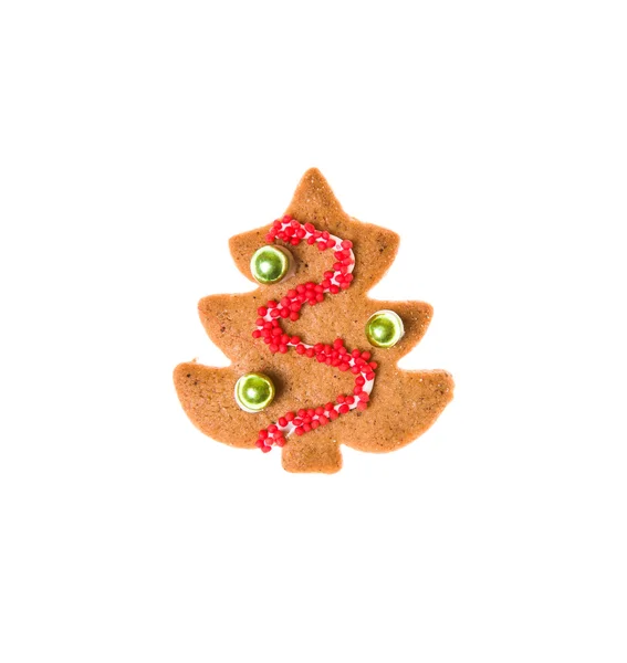 Decorated homemade gingerbread cookies — Stock Photo, Image