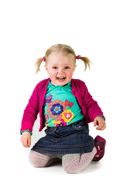 Happy infant child — Stock Photo, Image