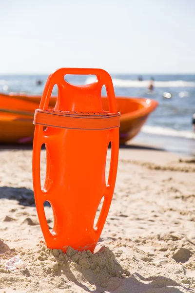 Life wheel with sea on backround — Stock Photo, Image